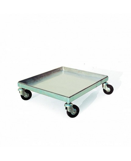 Carrellino porta-melari 43x50cm inox